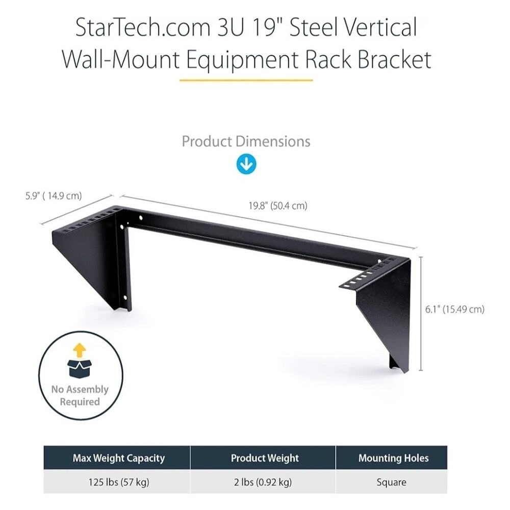 19" Wall Mount For Data/AV/IT/Computer Equip by StarTech